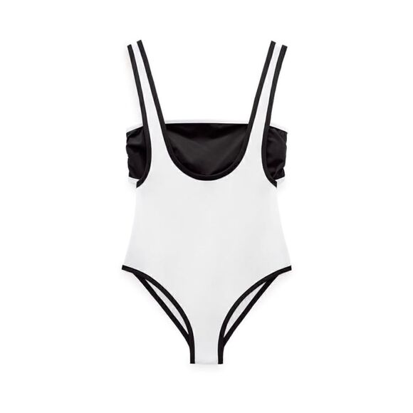 NWT ZARA BARBIE™ MATTEL 2 IN 1 BARBIE™ MATTEL SWIMSUIT OLD MONEY STYLE - Picture 10 of 12